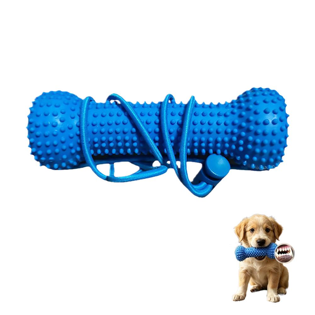 Dog Chew Toys Dual-Action Teeth Cleaning Mouth Prop Chew Toy for Easier Brushing Oral Care for Daily Home Use for S-L Dogs 5