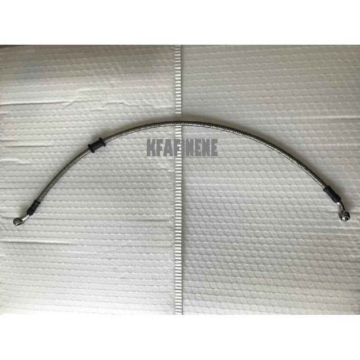 60CM length An3 1/8 HL SAE J1401 Racing Auto Brake Hoses Assembly with 10mm Banjo Eye Fitting Motorcycle Brake Hose