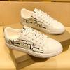 Europa Herren Echtes Leder Freizeit Schuhe Trend Flache Skate Schuhe Junger Mann Coole Sneaker
