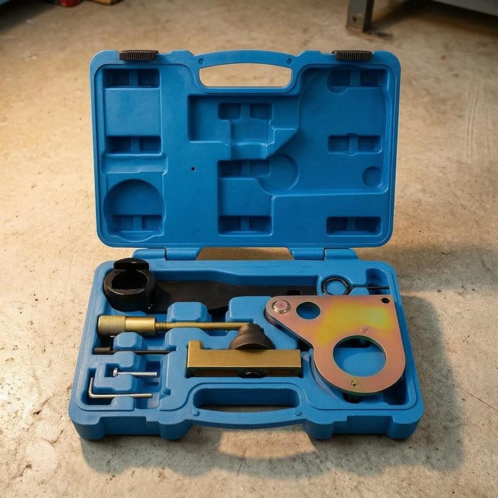 Engine Timing Tool Kit with Molded Carrying Case Universal Compatible Grade