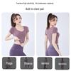 Miling Women's Short Sleeve Quick-Dry Sports Top