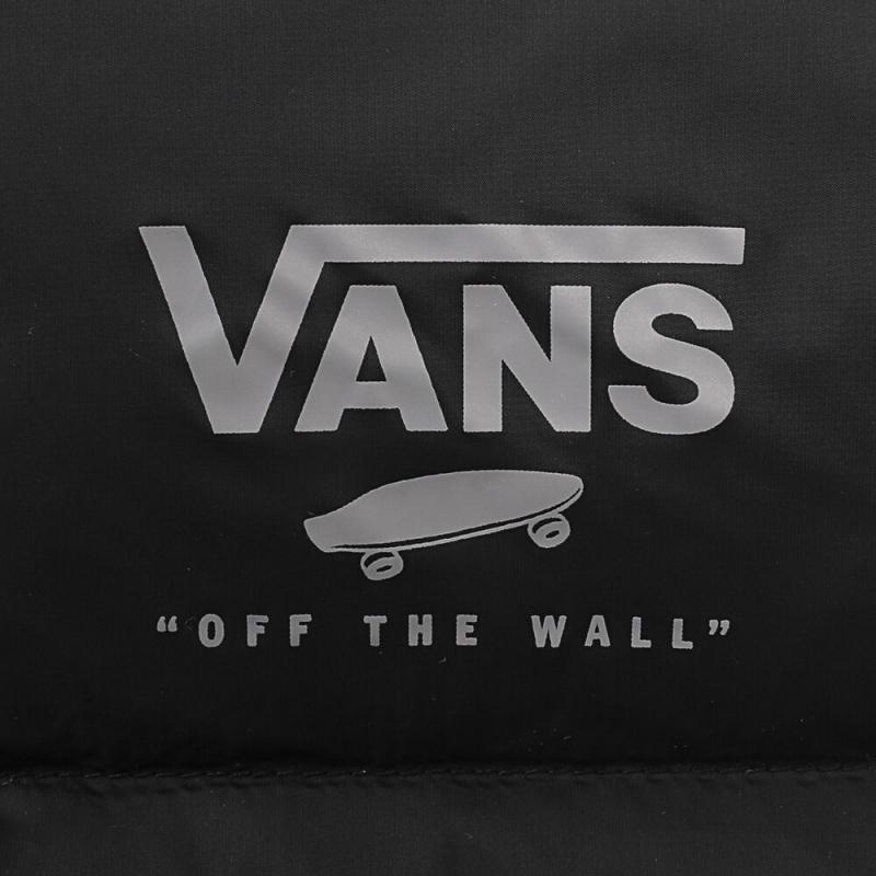 Vans Stand Collar Sports Fashion Long Sleeve Down Jacket Men Outerwear Black VN000KDBBLK