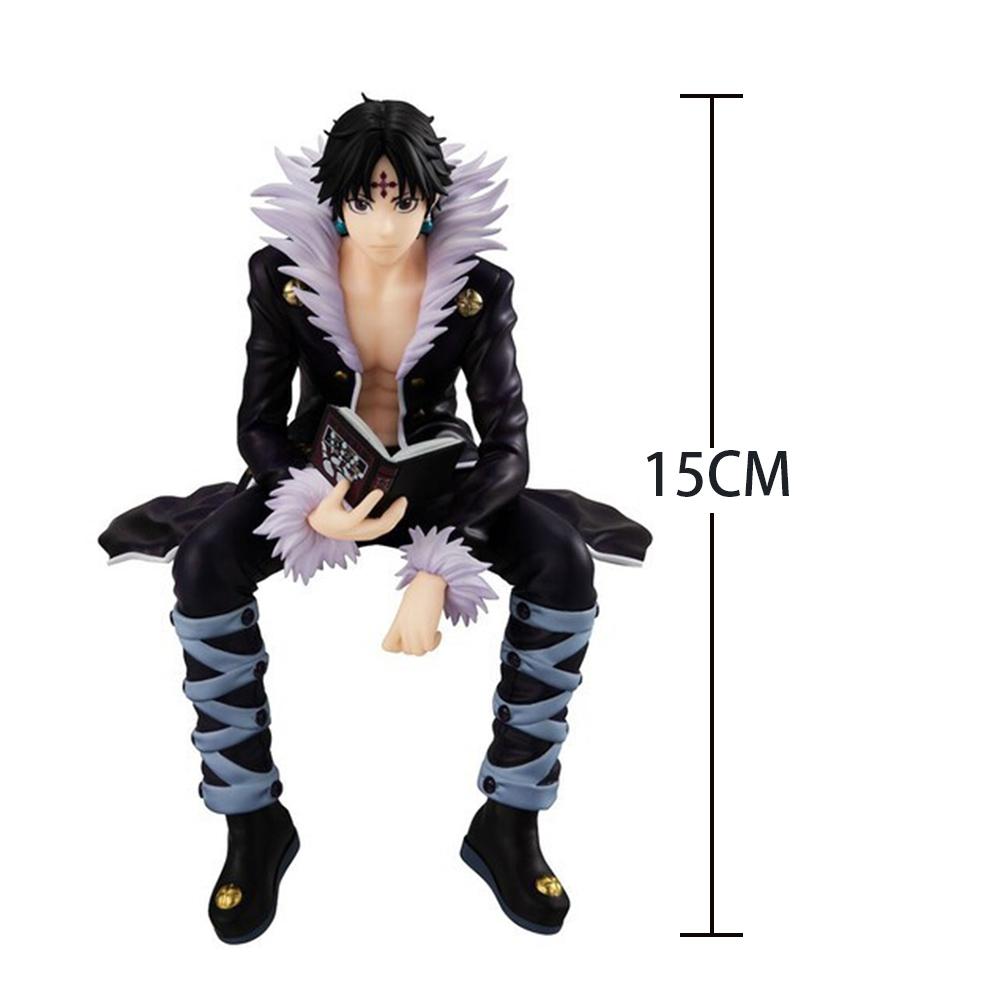Anime Figure Killua Zoldyck Kurapika Hisoka Collectible Model Illumi Zaoldyck Figurine Toy Gon Freecss Action Doll Poseable Articulated Scale 2