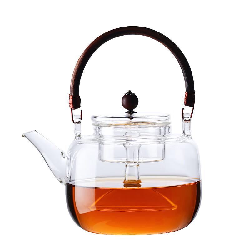 Japanese Style Glass Tea Maker Set with Electric Ceramic Stove