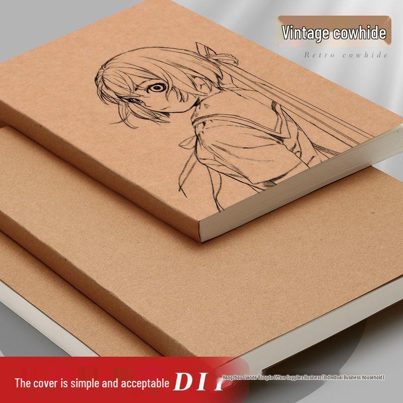 A5 Thick Blank Notebook for Postgraduate Exams