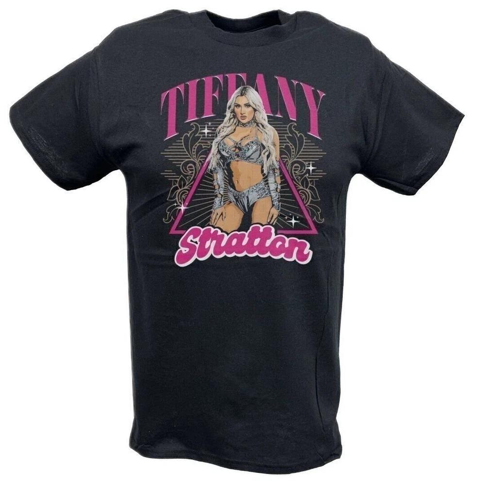 Tiffany Stratton Purple Pose Black Tshirt S