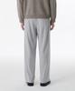 MUSINSA STANDARD Real Wide Hidden Banding Slacks [Light Gray]