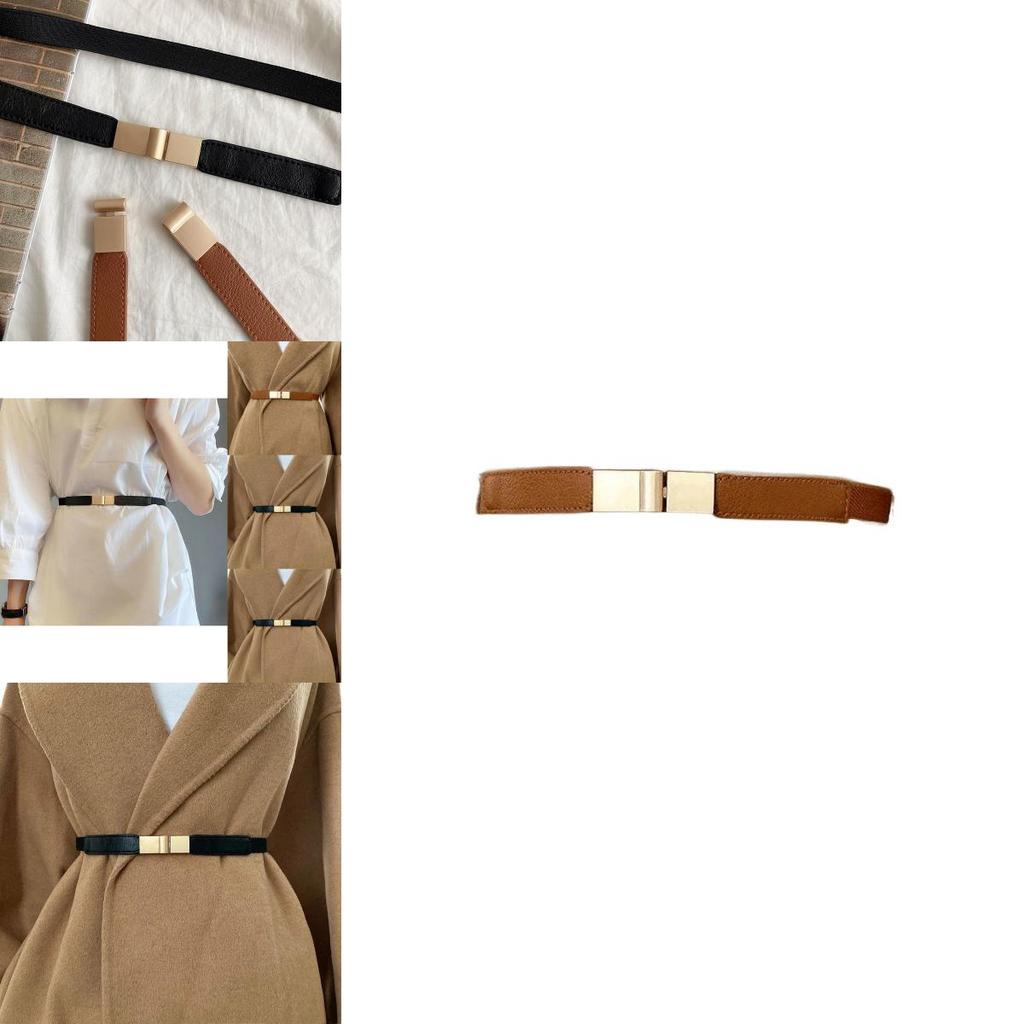 Stylish Wide Waist Belt For Women Fall Winter 2023 Pu Material Comfortable Design