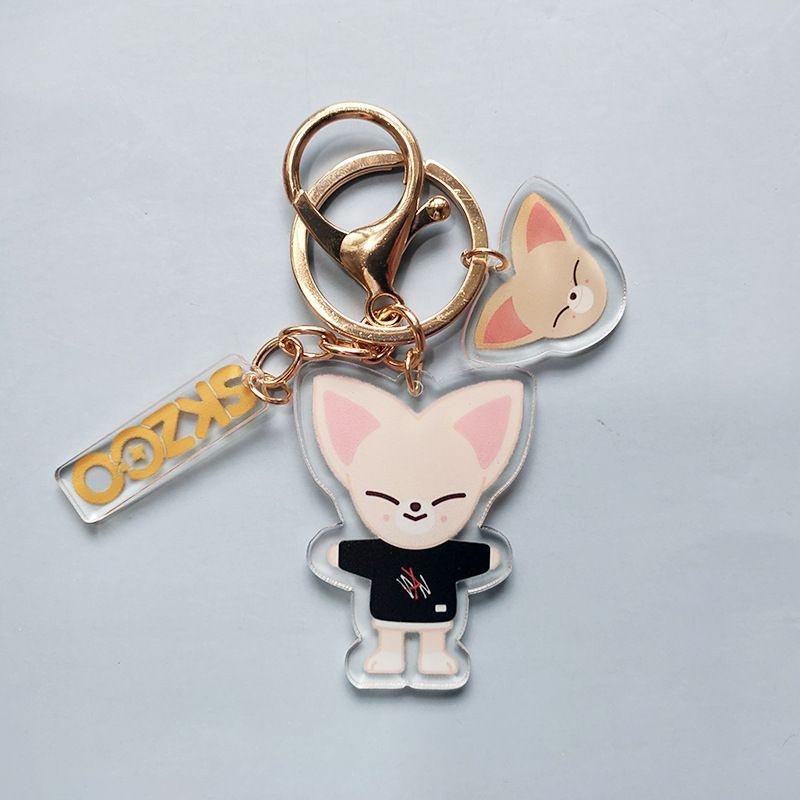 Stray Acrylic Keychain Kids Cartoon Kpop Fans Gift Collection Pendant