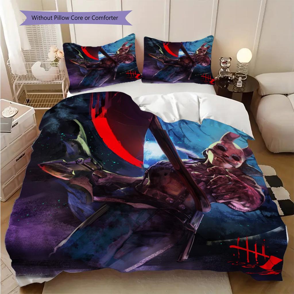 Chains Horror Bedding (1 * duvet cover + 2 * pillowcase, without core) 2D Flat Bedding set Soft and comfortable Christmas birthday gift