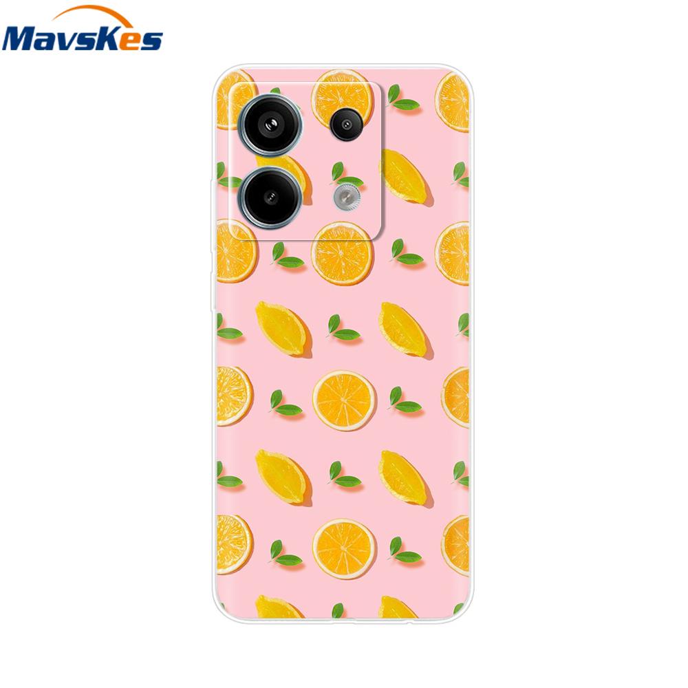 For Redmi Note 13 Pro 4G 5G Fundas Cover TPU Silicon Protective Case For Xiaomi Redmi Note13 13Pro Phone Clear Back Cover Bumper