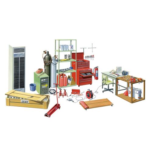 

Fujimi Model 1/24 Garage & Tool Series No.1 Garage GT-1