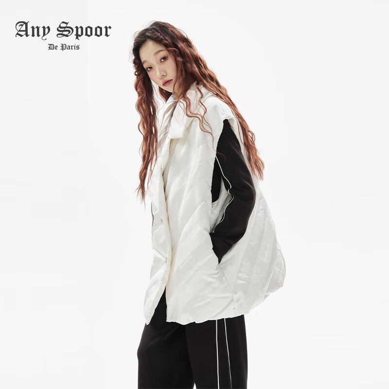 ANY SPOOR Women's Mid-Length Down Vest