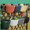 Unique And Stylish Wall Hanging Flower Pot For Garden Fence Or Balcony Decor