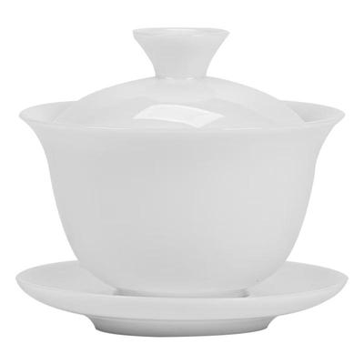 Dehua Isjadehvit Porselen Gaiwan