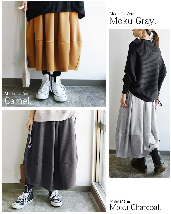 E Saia Feminina Acolchoada com Forro de Lã, Cor Heather Charcoal, Tamanho L, 41,