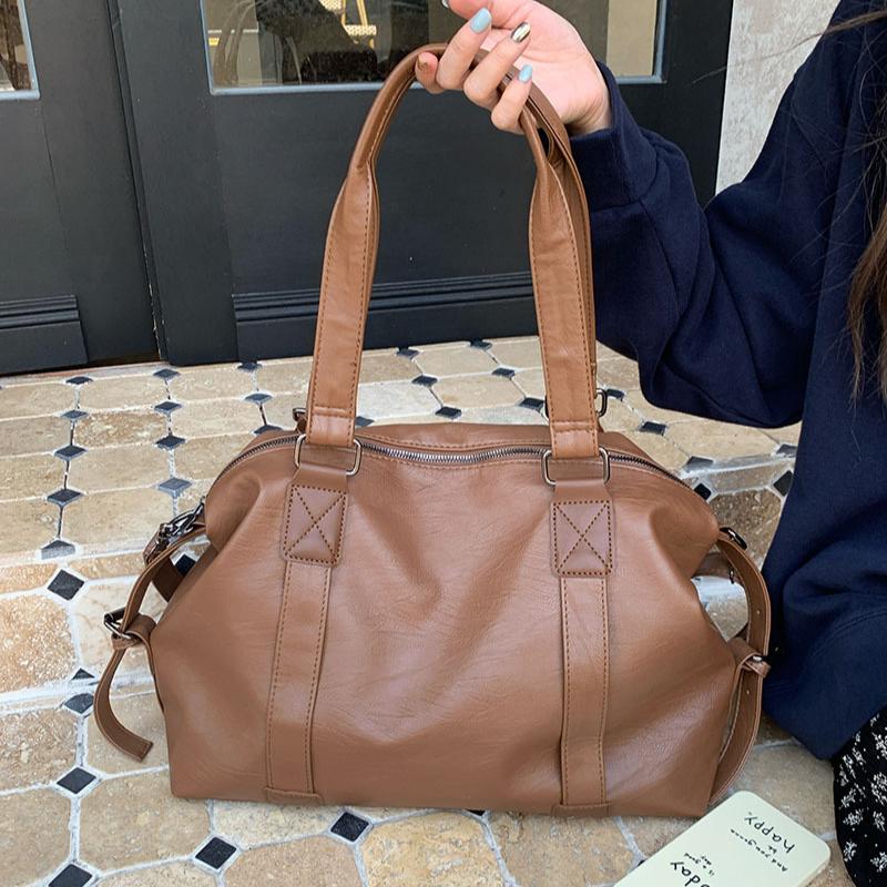 Handheld Travel Bag for Women, New Korean Casual Tote Bag, Large Capacity Crossbody Bag, Luggage Bag