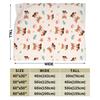Cute Fox Blanket Super Soft  Throw Blanket Winter Adults Child Chair Sofa Bed Plane Travel Bedspread