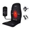 Vibrating Massage Cushion Electric Heating Back Massager Cervical  Support Massage Mattress  Car