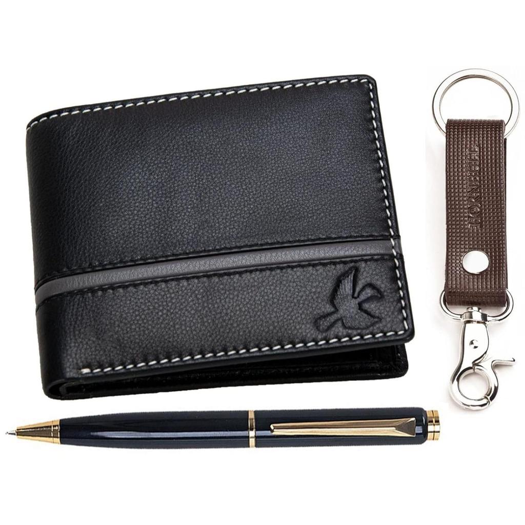 Denial Leather Wallet For Men | Wallets Men With Rfid Blocking | Mens Wallet (Pn152), Multicolor