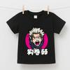 Jujutsu Kaisen Toge Anime Print Tee 100 Cotton Kids T Shirt Boys Girls Summer Top Casual Soft Childrens Clothes