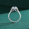 Tancise Classic 925 Sterling Silver Zirkónový prsteň Dámske šperky Svadobný darček na párty