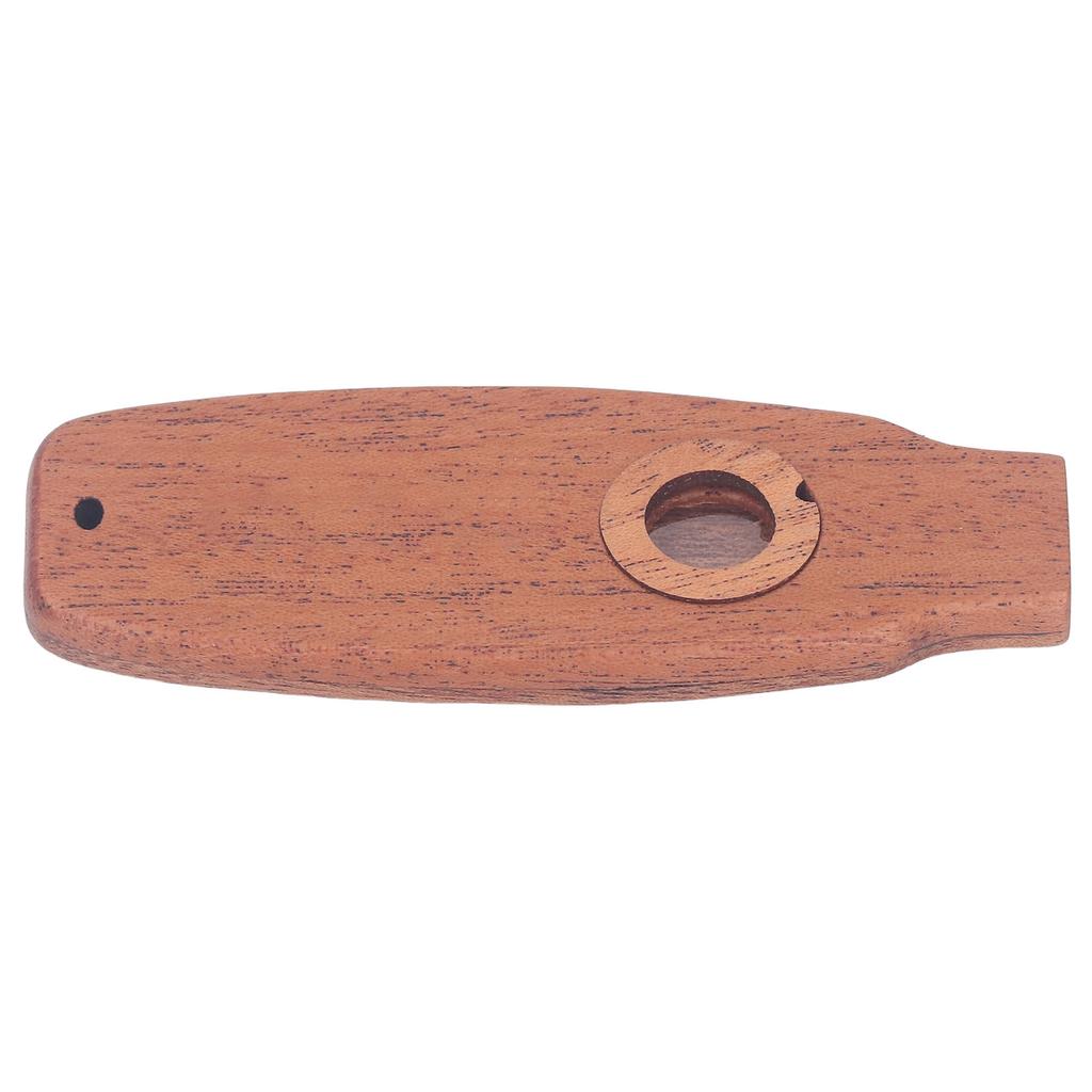 Kazoos Flute Compacct Portable Mahogany Professional Kazoo for Children Beginner Adult Type 2