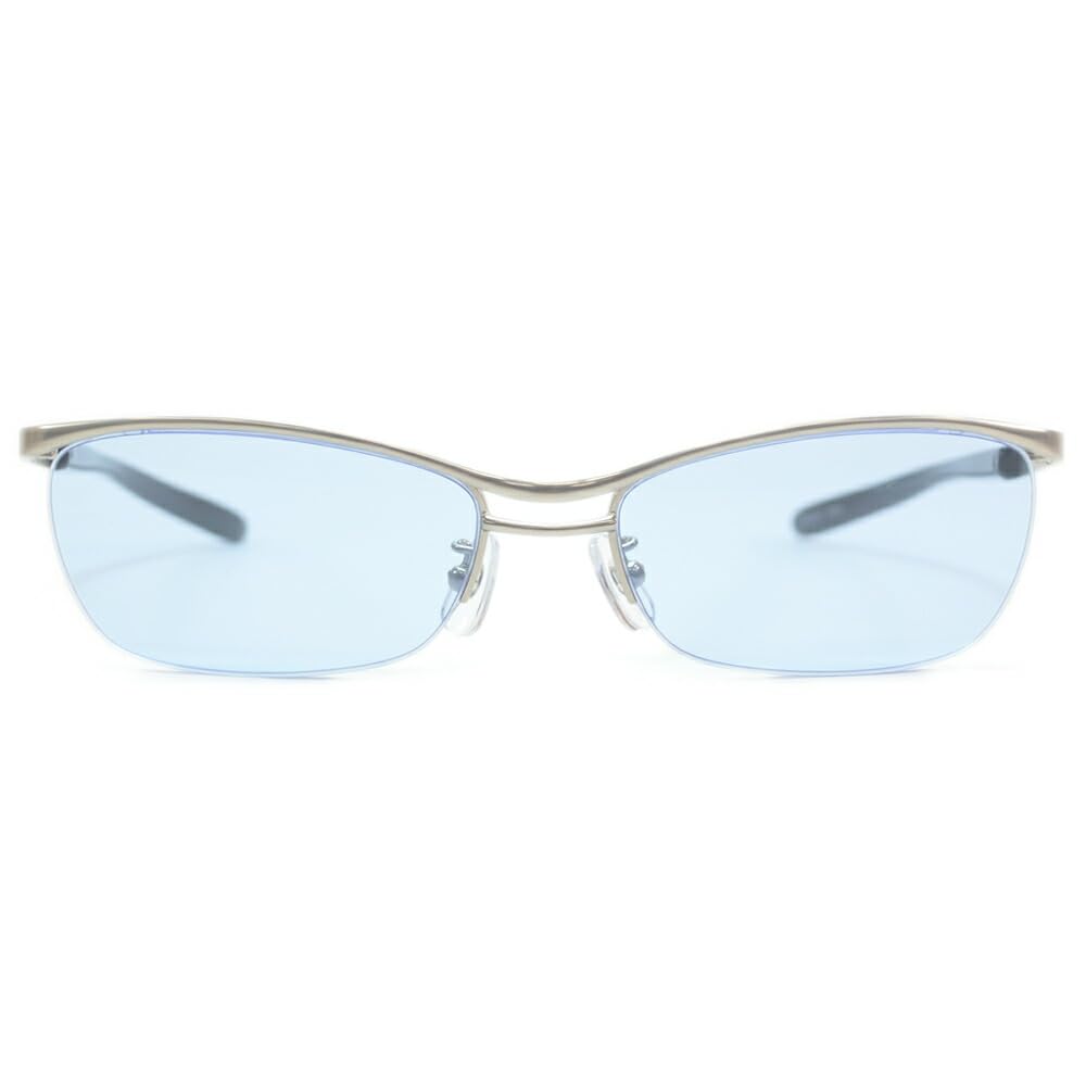 Sunglasses for Men and Bad Tough Light Colored UV Silver Matte X Blue Women, Fashionable, Boy, Look, Lenses, Protection, Lt.