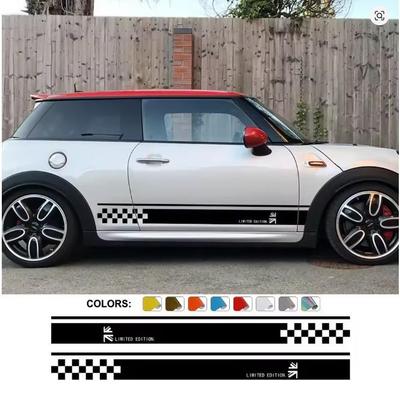 Autocollants Latéraux pour Mini Cooper R50-R59 (Hors. R54, R60)