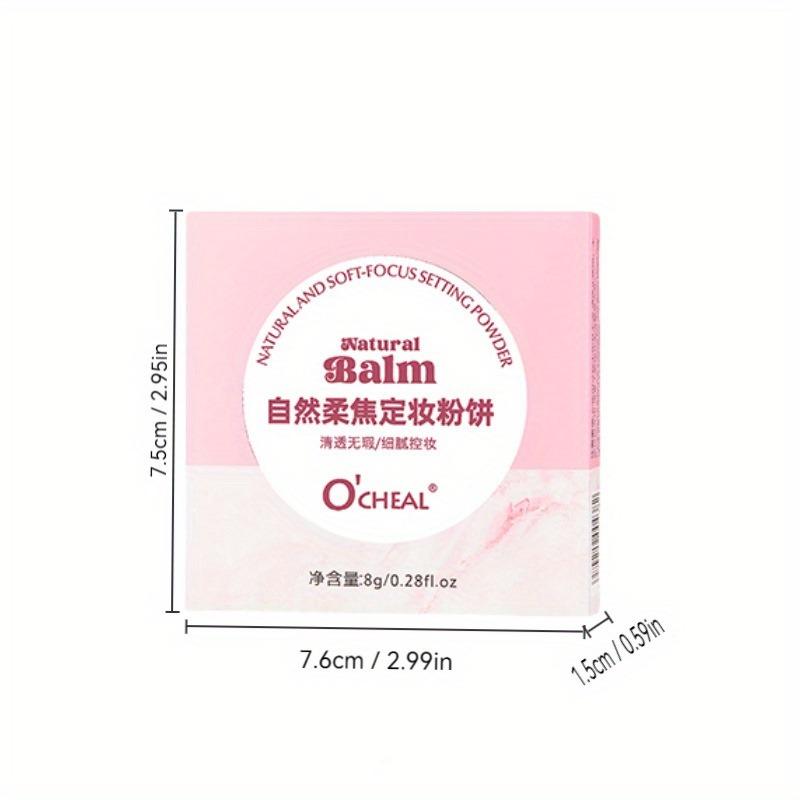 Setting Powder-free Powder Cake, Delicate, Skin-friendly, Natural Nude Makeup, Three-dimensional Long-lasting Setting Loose Powder, Honey Powder