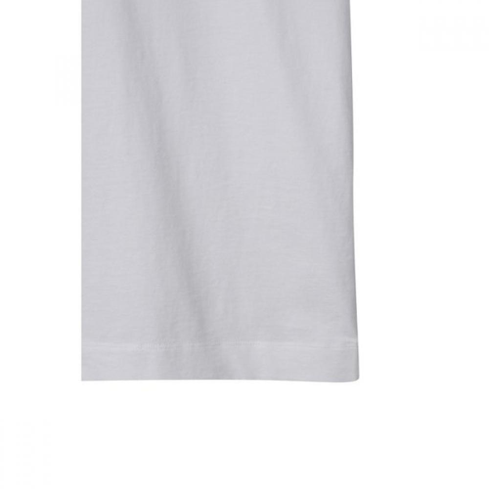CusTomellow WhiTe Logo Long Sleeve T shirT WhiTe c9Tam25211whx