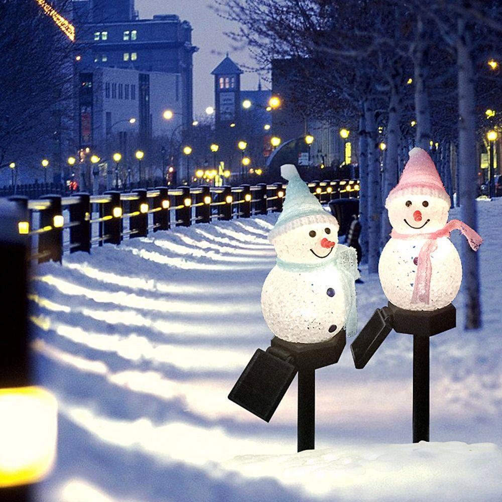 Layout Props Ground Light Lawn Lamp Christmas Decoration Solar Led Light Solar Garden Light