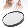 20X Vergrößerungsspiegel Hochvergrößernd Rund Reise Vergrößerter Schminkspiegel mit 2 Saugnäpfen 3,5 Zoll