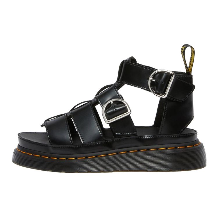 Dr. Martens Mackaye Leather Strap Sport Sandals Women sandals Black 26693001 37