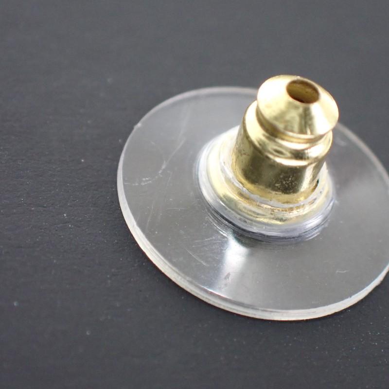 CHANEL  ABF078 Pierce white metal Women