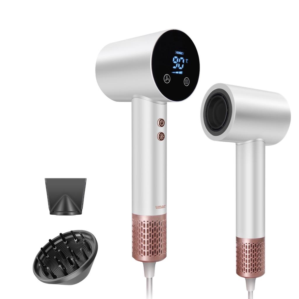 New Super Hair Dryer 1500 Watt Powerful Hair Dryer Styling Tool Touch Control Professional Ayler Hair Dryer Ionic Hair Dryer