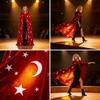 Medieval Star Moon Magician Cape With Vintage Style Polyester Material For Costume Parties