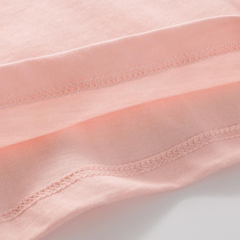 Spring & Summer Girls' Cute Embroidered T-Shirt - Short-Sleeve Baby Top