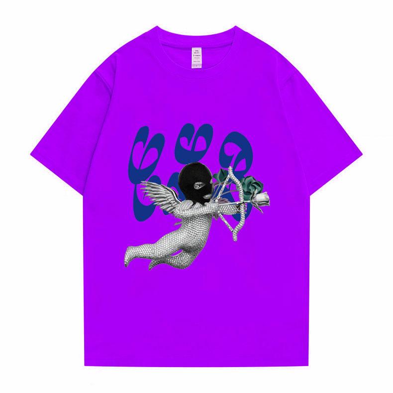 T-shirt con Stampa Album Certified Lover Boy Fantastica Hip Hop Rapper Drake Magliette per Ragazzi Top Unisex Moda Donna Casual T-shirt a Maniche Corte
