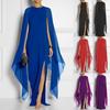 Abito da Donna con Cuciture in Chiffon Abito da Regina Abito da Sera Club Clubwear Abiti con Spalline