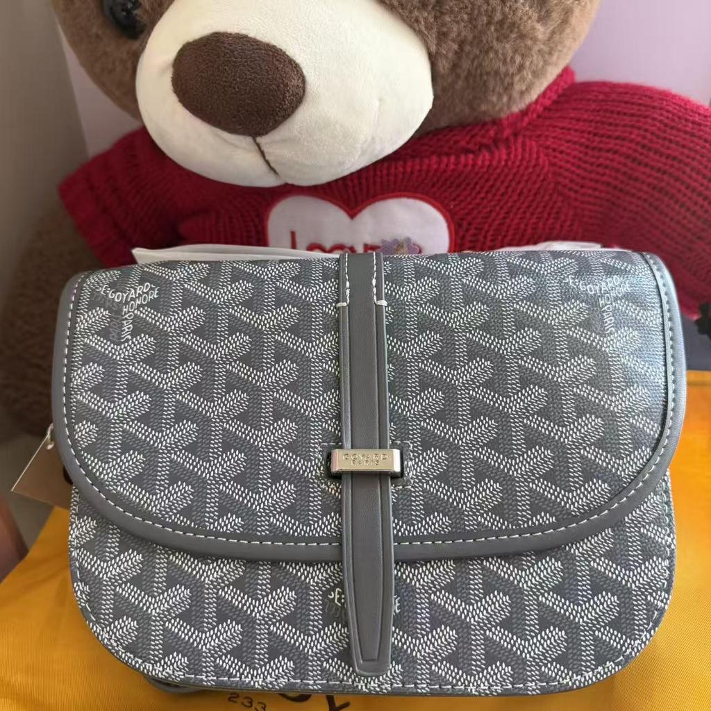 2024 Goya Monogram Saddle & Messenger Crossbody Bag for Women