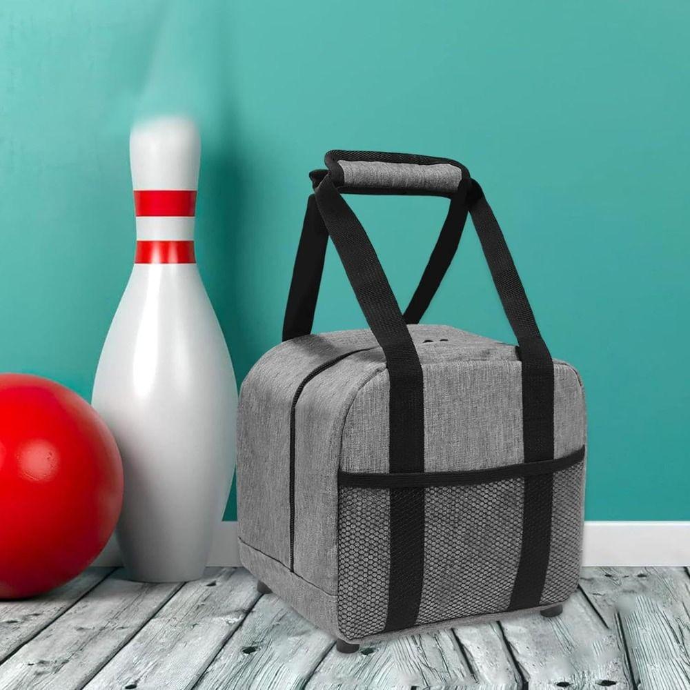 With Padded Bowling Ball Bag Shockfroof Bowling Container Case Single Bowling Bag  Men Women