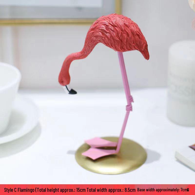 Creative Flamingo Ornament for Home, Living Room, or Bedroom Decor