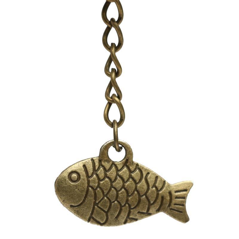 Retro tvar ryb Liparské zvonky Fengshui Bell Kreativita zvonek zahradní doplňky