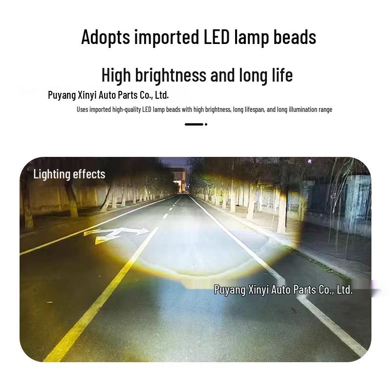 MAN TGX/TGS Front Fog Light Assembly - Super Bright LED Lens Laser Anti-Fog Light