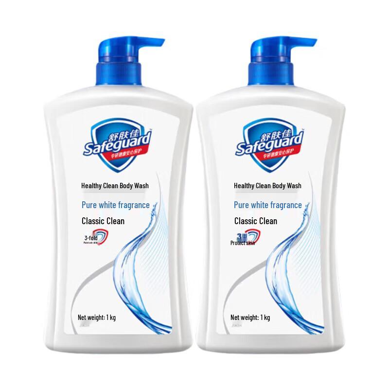 Safeguard Pure White Fragrance Body Wash Family Pack