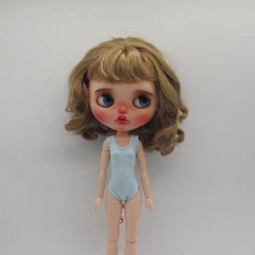 Cute Doll Vest Casual Swimsuit Clothes for Blythe Dolls for azone ob22 ob24 ob26 Dolls