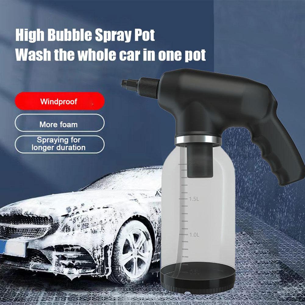 

Electric Foaming Sprayer 2L Thick And Durabl Car Sprayer For Car Care, Home And Industrial Cleaning Auto Cleaning Accessori Q5V5
