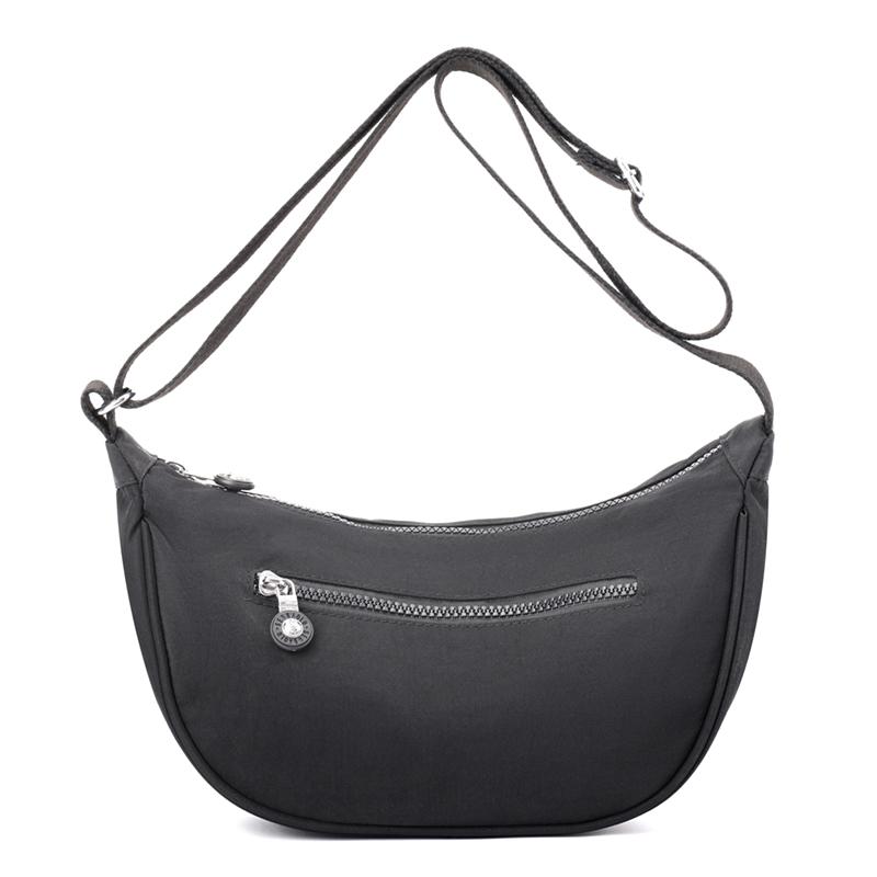Lightweight Large Capacity Hobo Bag Nylon Water-Repellent Shoulder Bag Women's Crossbody Bag