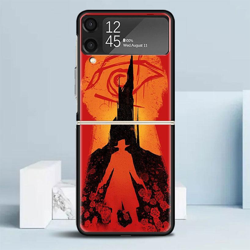 Stephen King The Dark Tower Black Cover for Samsung Galaxy Z Flip 7 6 5 4 3 5G Phone Case Flip7 Flip6 Flip5 Flip4 Flip3 Pattern